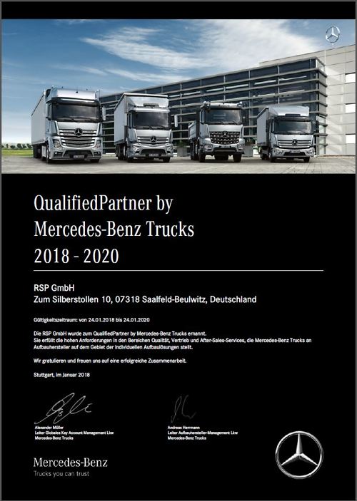 Qualifizierter Mercedes Benz Partner